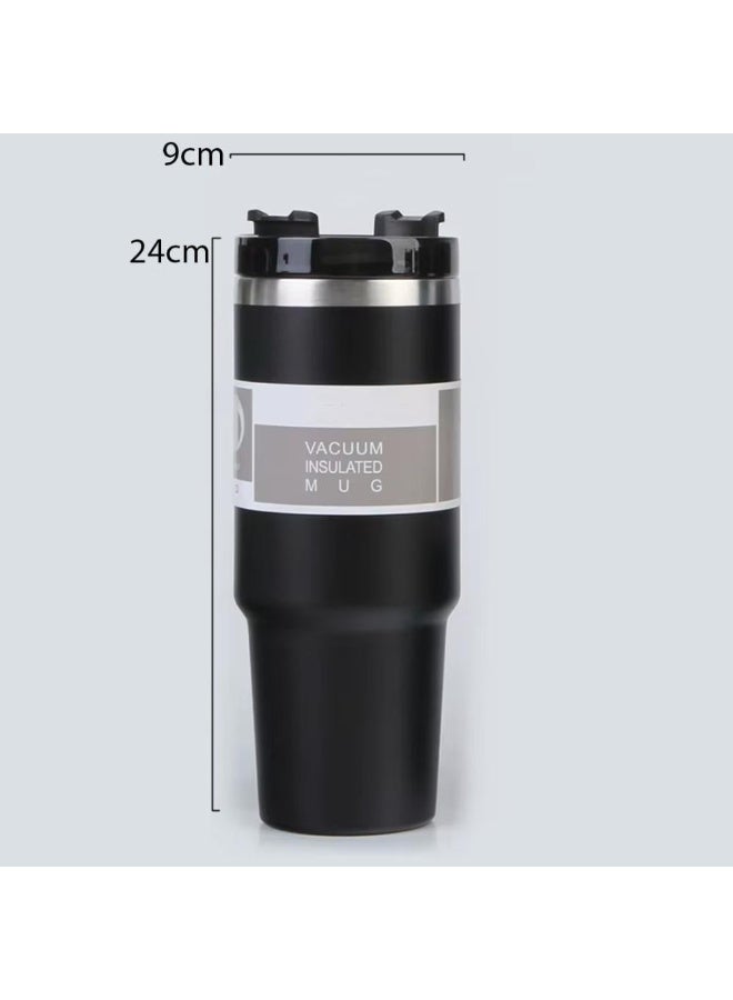 Stainless Steel Travel Mug 900ml – Vacuum Insulated Coffee Thermos – Multicolour - Image 4